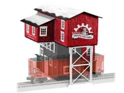 Lionel 2229320 O Gauge Christmas Coal Works Lighted Coaling Station (Plug-Expand-Play) -Lione Train Model Shop 2229320NaughtyListCoalingStationwithhopper