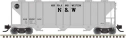 Atlas 150-50003310 N Scale PS 4000 Covered Hopper Norfolk & Western N&W 290530