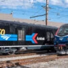 Kato 101-788-1 N Scale Siemens ALC-42 Charger And 3 Cars Set Amtrak 302 W/ LEDs (No Track/Power)