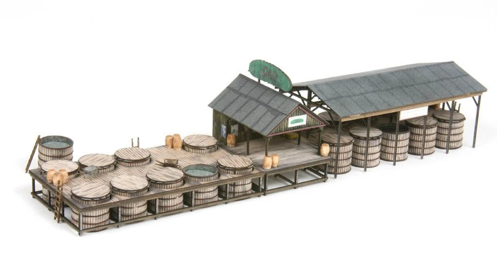 American Model Builders 625 N Scale The Pickle Works G. R. Dill & Sons Salting Station Laser Kit 1 American Model Builders 625 N Scale The Pickle Works G. R. Dill & Sons Salting Station Laser Kit