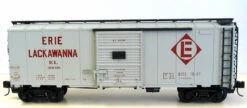 Aristo Craft 46018 G Scale 40' Steel Boxcar Erie Lackawanna EL - NOS