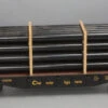 Aristo Craft 46409 G Gauge Bulkhead Flatcar Chessie System B&O 302520 - USED