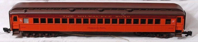 Aristocraft ART-31803 G Scale Heavyweight Coach Car Milwaukee Road #1803 - NOS 1 Aristocraft ART-31803 G Scale Heavyweight Coach Car Milwaukee Road #1803 - NOS