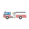 Athearn 10283 N Scale Ford C Canopy Cab Pumper Fire Truck Highspire Bicentennial