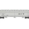 Athearn 12940 N Scale ACF 4600 3 Bay Covered Hopper AC&Y 467