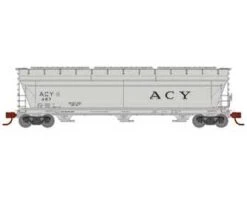 Athearn 12940 N Scale ACF 4600 3 Bay Covered Hopper AC&Y 467
