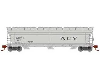 Athearn 12940 N Scale ACF 4600 3 Bay Covered Hopper AC&Y 467 1 Athearn 12940 N Scale ACF 4600 3 Bay Covered Hopper AC&Y 467