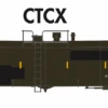 Athearn 18038 N Scale 30,000 Gallon Ethanol Tank Car CTCX 3 Pack #2 (Primed For Grime)