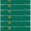 Athearn 18050 N Scale 53' CIMC Intermodal Container EMP EMHU 6 Pack #1