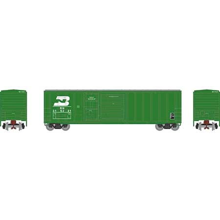 Athearn 24593 N Scale 50' FMC Combo Door Boxcar Burlington Northern BN 316221 2 Athearn 24593 N Scale 50' FMC Combo Door Boxcar Burlington Northern BN 316221 - Image 2