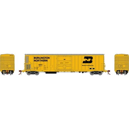 Athearn 24702 N Scale FGE 57' Mechanical Reefer Burlington Northern BN 9277 With Sound 2 Athearn 24702 N Scale FGE 57' Mechanical Reefer Burlington Northern BN 9277 With Sound - Image 2