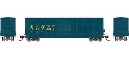 Athearn 25385 N Scale 50' Waffle Boxcar Louisville & Nashville L&N 102269 2 Athearn 25385 N Scale 50' Waffle Boxcar Louisville & Nashville L&N 102269 - Image 2