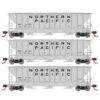 Athearn 27415 N Scale PS 4427 Covered Hopper Northern Pacific NP 3 Pack