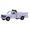 Atlas 60000149 N Scale F-250 And F-350 Pickup Truck Set - White