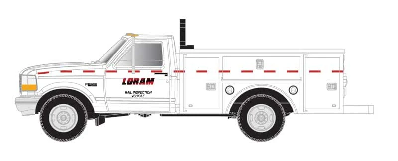 Atlas 60000158 N Scale Ford F-250 And F-350 Pickup Truck Set - LORAM 2 Atlas 60000158 N Scale Ford F-250 And F-350 Pickup Truck Set - LORAM - Image 2