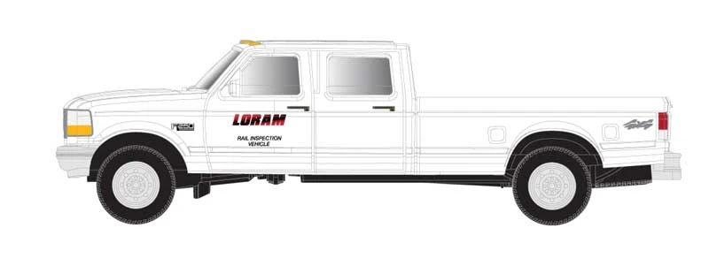 Atlas 60000158 N Scale Ford F-250 And F-350 Pickup Truck Set - LORAM 1 Atlas 60000158 N Scale Ford F-250 And F-350 Pickup Truck Set - LORAM