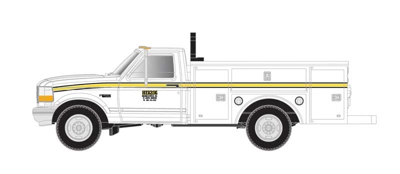 Atlas 60000159 N Scale Ford F-250 And F-350 Pickup Truck Set - Herzog 2 Atlas 60000159 N Scale Ford F-250 And F-350 Pickup Truck Set - Herzog - Image 2