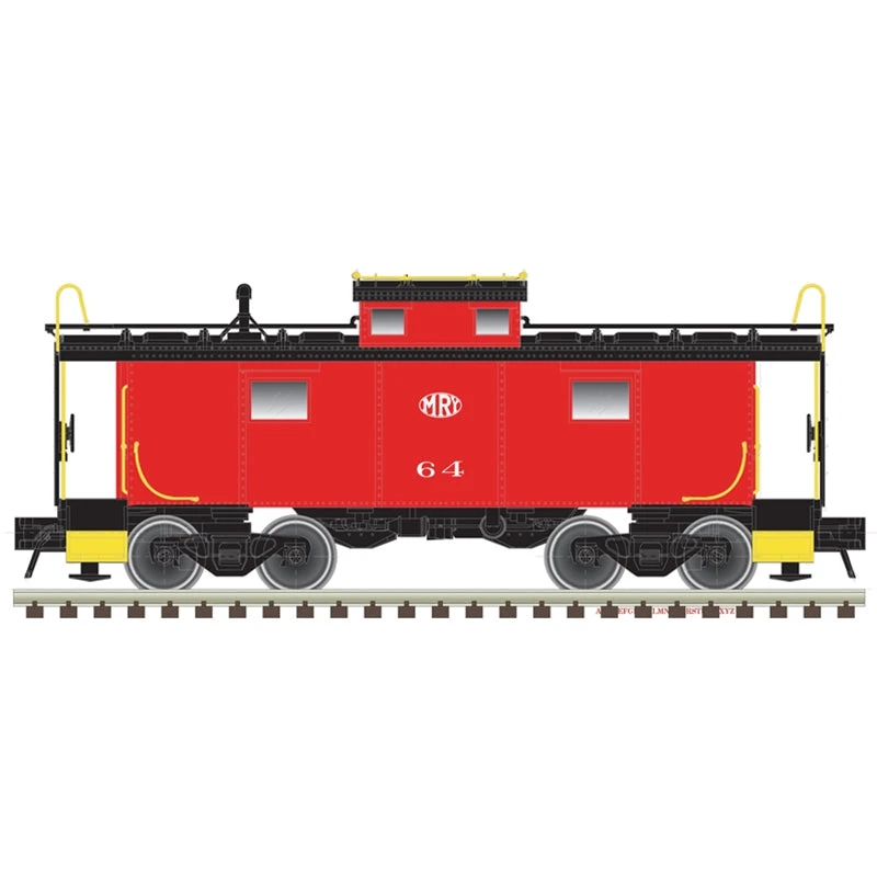 Atlas Master 50006317 N Scale NE-6 Caboose Monongahela 64 1 Atlas Master 50006317 N Scale NE-6 Caboose Monongahela 64