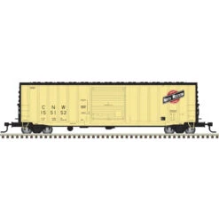 Atlas N Scale 50006357 50' Precision Design Boxcar Chicago NorthWestern C&NW 155152