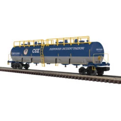 Atlas O Premier 3001290 O Scale 20,000 Gallon 4 Compartment Tank Car CSX Responder Incident Training