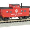 Bachmann 16865 N Scale Northeast Steel Caboose Norfolk & Western N&W 500825