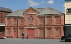 Bachmann 35056 N Scale False Front Building Merchant's Hall Assembled