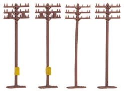 Bachmann 42506 N Scale Telephone Poles