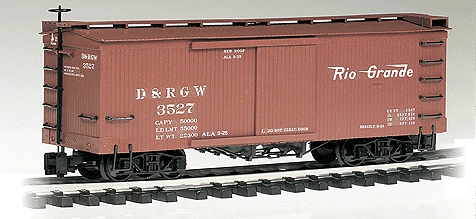Bachmann Big Hauler 93318 "G" Boxcar D&RGW - NOS 1 Bachmann Big Hauler 93318 "G" Boxcar D&RGW - NOS