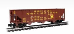 Bachmann Big Hauler 93651 G Scale (1:29) 100 Ton 3 Bay Hopper Pennsylvania Power & Light PPLX 296