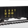 Bachmann Big Hauler 93654 G Scale (1:29) 100 Ton 3 Bay Hopper CSX 326170