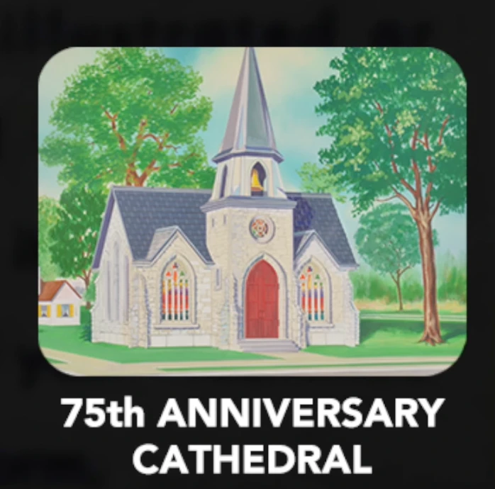 Bachmann Plasticville 45630 O Gauge 75th Anniversary Cathedral Kit 1 Bachmann Plasticville 45630 O Gauge 75th Anniversary Cathedral Kit