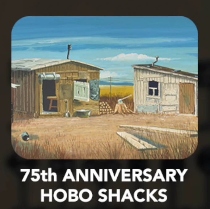 Bachmann Plasticville 45631 O Gauge 75th Anniversary Hobo Shacks Kit 1 Bachmann Plasticville 45631 O Gauge 75th Anniversary Hobo Shacks Kit