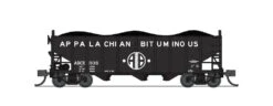 BLI (Broadway Limited Imports) 7159 N Scale 3 Bay Hopper Appalachian Bituminous 2 Pack B