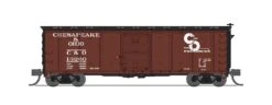 Broadway Limited Imports 7275 N Scale 40' USRA Boxcar Chesapeake & Ohio C&O (2)