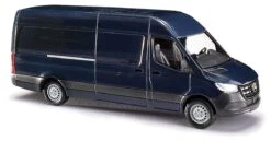 Busch 52602 HO Scale (1:87) Blue Mercedes-Benz Sprinter High Roof Cargo Van
