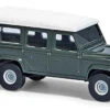 Busch 8371 N Scale Land Rover Discovery Dark Gray And White