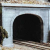 Woodland Scenics C1156 N Scale Double Track Tunnel Portal - Concrete (2-Pack)