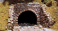 Woodland Scenics C1264 HO Scale Culvert - Random Stone (2-Pack)