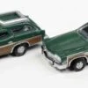 Classic Metal Works 50431 N Scale 1975 Buick Estate Wagon - Verde Mist Green 2 Pack