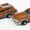 Classic Metal Works 50432 N Scale 1975 Buick Estate Wagon - Bittersweet - 2 Pack