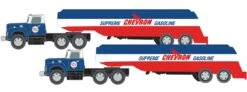 BADGER Classic Metal Works 51206 N Scale 1954 IH R-190 With Tank Trailer Chevron 2 Pack