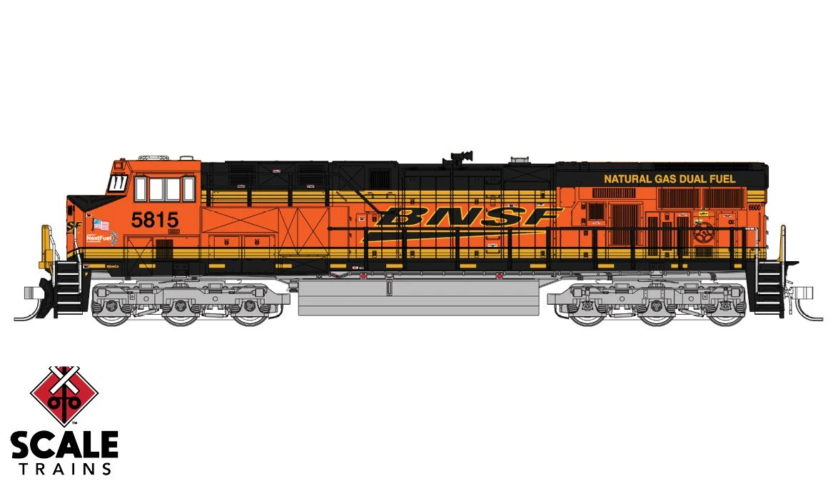 Fox Valley Models 10011 N Scale ES44C4 "Next Fuel/Heritage III" BNSF 5815 1 Fox Valley Models 10011 N Scale ES44C4 "Next Fuel/Heritage III" BNSF 5815