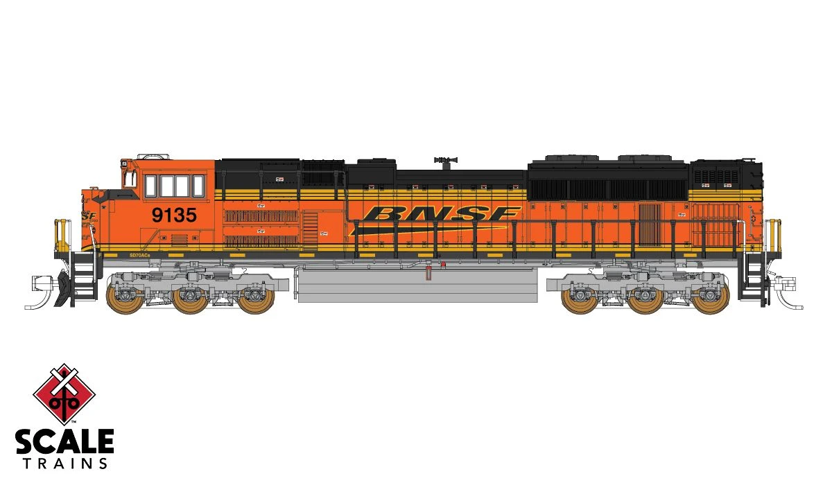 Fox Valley Models 10154 N Scale EMD SD70ACe "Heritage III" BNSF 9318 LokSound 1 Fox Valley Models 10154 N Scale EMD SD70ACe "Heritage III" BNSF 9318 LokSound