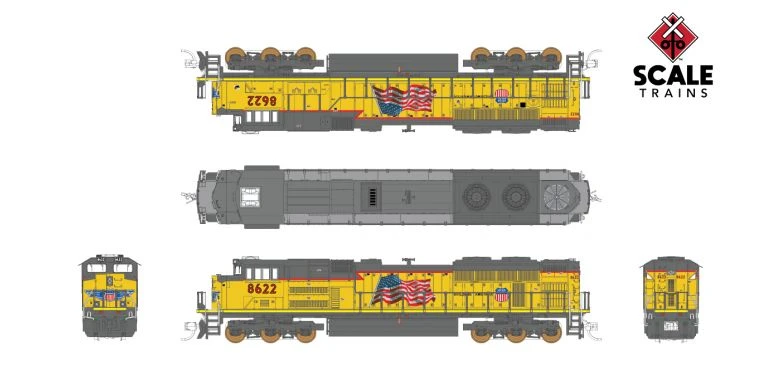 Fox Valley Models 10186 N Scale EMD SD70ACe Union Pacific UP 8658 LokSound 2 Fox Valley Models 10186 N Scale EMD SD70ACe Union Pacific UP 8658 LokSound - Image 2