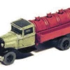 GHQ 56012 N Scale 1930's Fuel Truck Unpainted Metal Kit