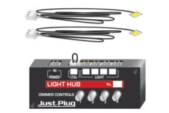 Woodland Scenics JP5700 Lights & Hub Set - Warm White