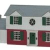 K-Line 6-21380 O Gauge Snap Together Building Kit Colonial House - NOS