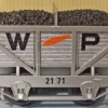 K-Line K672-2171A O Gauge Western Pacific WP Ore Car Set 6 Pack (Western Depot Exclusive) - NOS