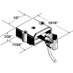 Kadee 743 O Scale Type E Short Centerset Metal Couplers With Plastic Gear Boxes -Lione Train Model Shop kadee 743 o scale type e short centerset metal couplers with plastic gear boxesc