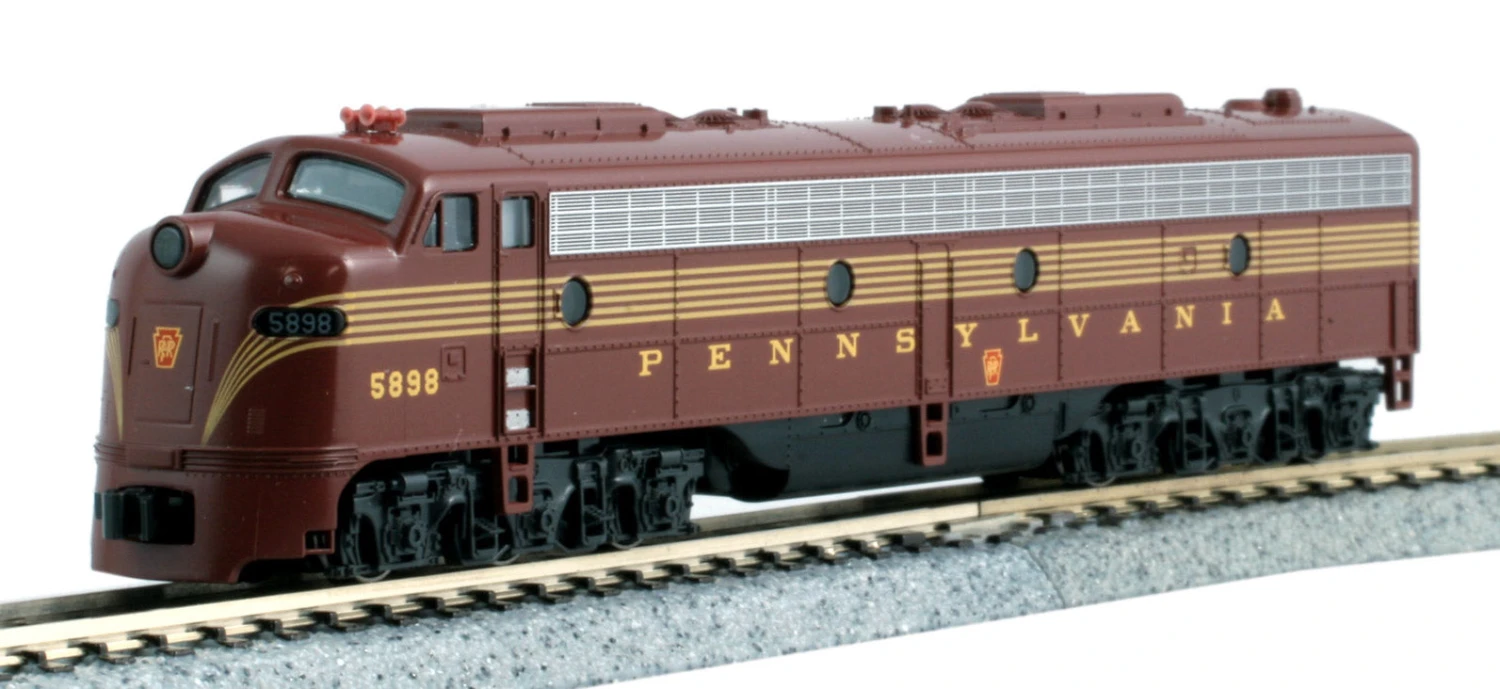 Kato 176-5314DCC N Scale EMD E8 Pennsylvania PRR 5898 With Digitrax DCC 1 Kato 176-5314DCC N Scale EMD E8 Pennsylvania PRR 5898 With Digitrax DCC